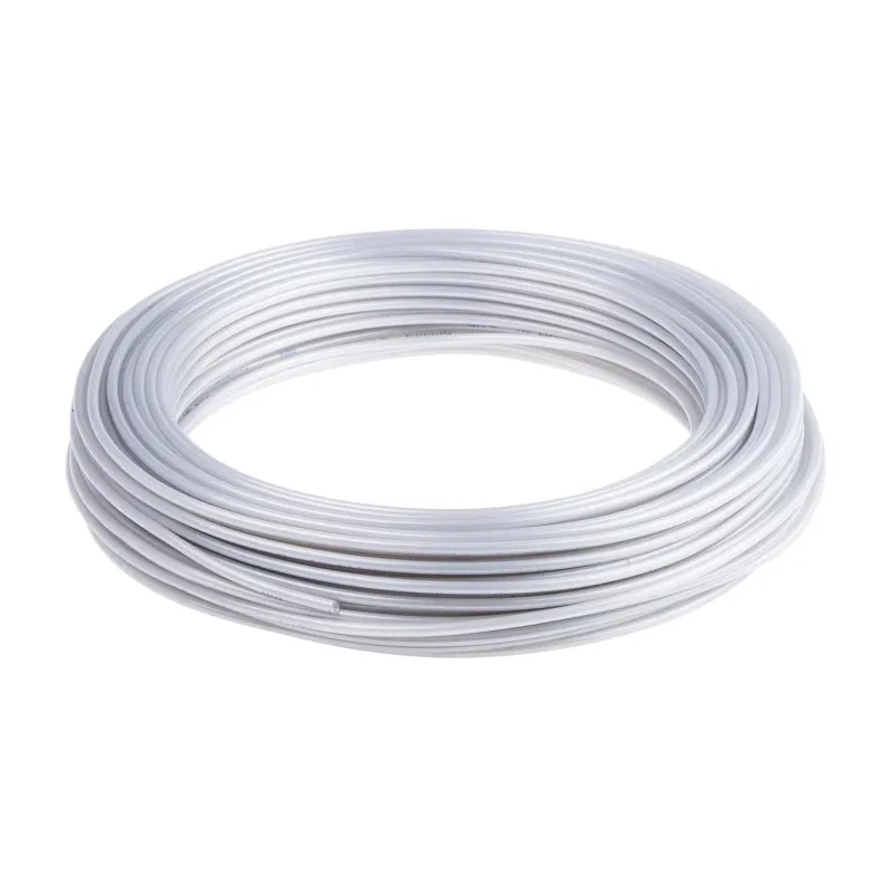 Festo PUN-H-4X0,75-SI Compressed Air Pipe, Silver Polyurethane, 4mm OD, 2.6mm ID, 50m, 10 Bar