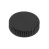 Hammond Plastic General Purpose Enclosure, IP30, Snap Fit, 80x80x20 mm, Black Lid 1551V13BK