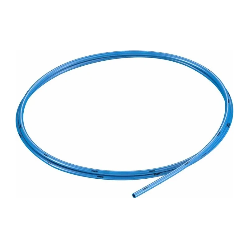 Festo Blue Polyurethane Compressed Air Pipe, 3mm OD, 2.1mm ID, 50m, 10 Bar, PUN Series PUN-3X0,5-BL