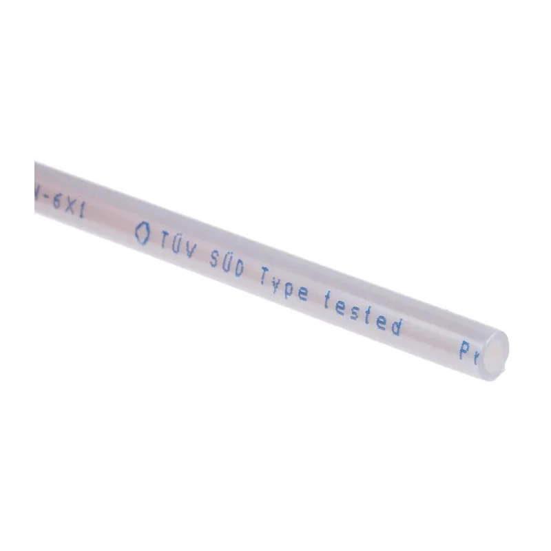 Festo Compressed Air Pipe, Polyurethane, Silver, 6mm OD, 4mm ID, 50m, 10 Bar, PUN-6X1-SI