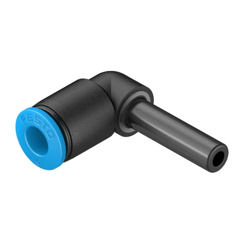 Festo QSL Series Polybutylene Terephthalate Pneumatic Push-In Fitting, 14 Bar, -10°C to 80°C QSL-6H