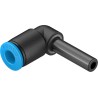 Festo QSL Series Polybutylene Terephthalate Pneumatic Push-In Fitting, 14 Bar, -10°C to 80°C QSL-6H