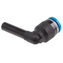 Festo QSL Series Polybutylene Terephthalate Pneumatic Push-In Fitting, 14 Bar, -10°C to 80°C QSL-6H