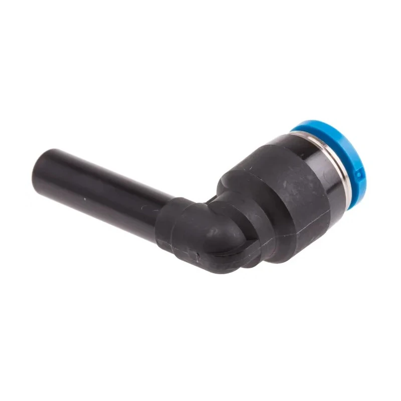 Festo QSL Series Polybutylene Terephthalate Pneumatic Push-In Fitting, 14 Bar, -10°C to 80°C QSL-6H