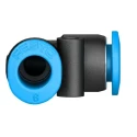 Festo Polybutylene Terephthalate Pneumatic Elbow Tube-to-Tube Adapter QSML-6, QSML Series, 14 bar, -10°C to 80°C