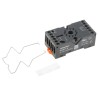 RS PRO 11 Way DIN Rail Relay Socket, 300V, Screw Terminals, 12A, for RS PRO RUB Relays 121-7840