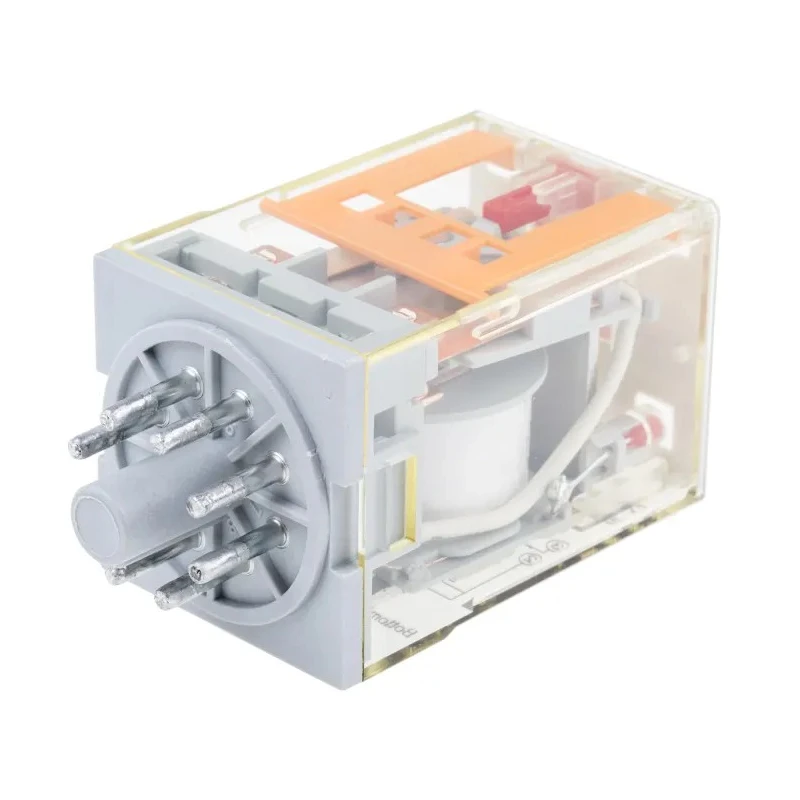 RS PRO Power Relay DPDT 110V AC Coil, 10A Switching Current RUB Series, Plug-In 121-7831