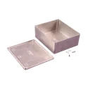 Hammond 1590 Series Clear Natural Lid Die Cast Aluminium Enclosure, IP54, 145x121x56 mm 1590X