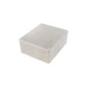 Hammond 1590 Series Clear Natural Lid Die Cast Aluminium Enclosure, IP54, 145x121x56 mm 1590X