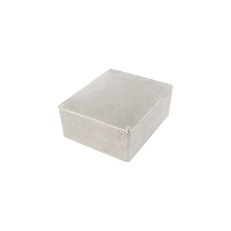 Hammond 1590 Series Clear Natural Lid Die Cast Aluminium Enclosure, IP54, 145x121x56 mm 1590X