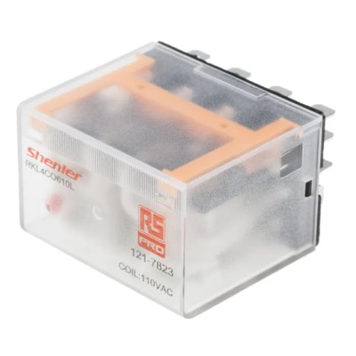 RS PRO Power Relay, 110V AC Coil, 10A Switching Current, 4PDT, Plug-In, RKL Series 121-7823