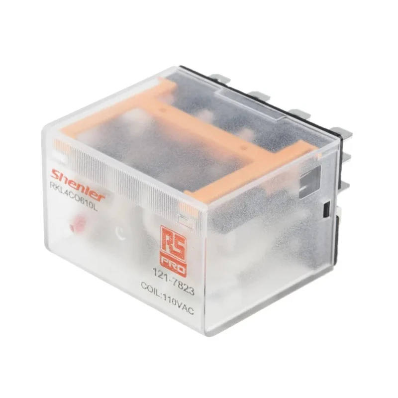 RS PRO Power Relay, 110V AC Coil, 10A Switching Current, 4PDT, Plug-In, RKL Series 121-7823