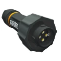 Samtec AccliMate Circular Connector 5 Contacts Plug Female Cable Mount IP68 M12 ACPK-12-03-G-T-M-4