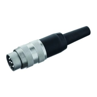 Amphenol Industrial Circular Connector 3 Contacts, M16 Plug, Male, Cable Mount, IP40, 300V 5A, SignalMate C091 T3260001U