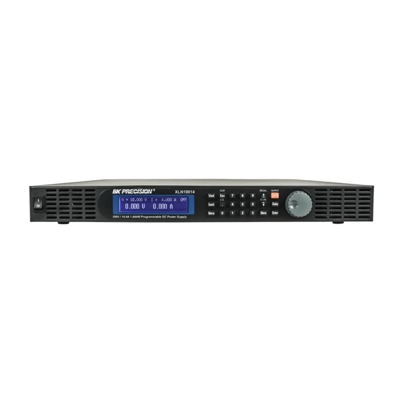 BK Precision Digital Bench Power Supply, 1 Output, 0–100V, 1.4 kW, 14.4A, Programmable, USB Interface XLN10014