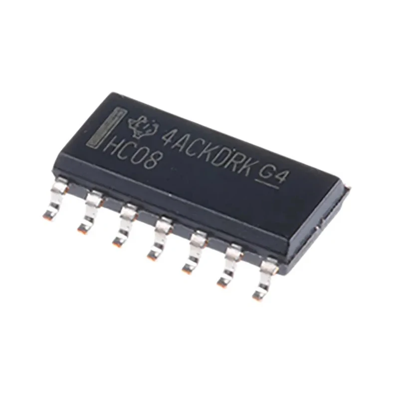 Texas Instruments 74HC Family 4× 2-Input AND Logic Gate, SOIC-14, CMOS, Surface Mount SN74HC08D
