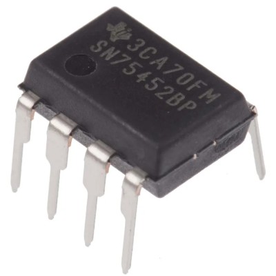 Texas Instruments 2-Channel Peripheral Driver, 8-Pin PDIP, Through Hole, SN75452BP