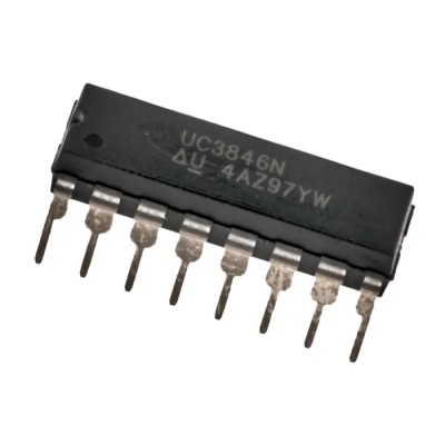 Texas Instruments 2-Channel PWM Controller, PDIP, 16-Pin, 500 kHz, 125V, Through Hole UC3846N