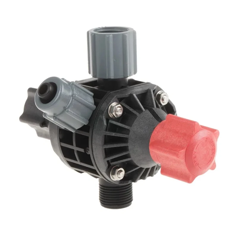 ProMinent Multifunction Valve Pump Accessory for Metering Pumps, PVDF Body, Back and Relief Pressure, 740427