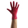 Unigloves Red Nitrile Disposable Gloves, Medical Grade, Powder-Free, Size Small, 100 per Pack GP0062