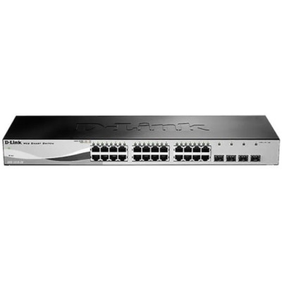 D-Link 28-Port Gigabit Smart Managed Ethernet Network Switch Rack Mount DGS-1210-28