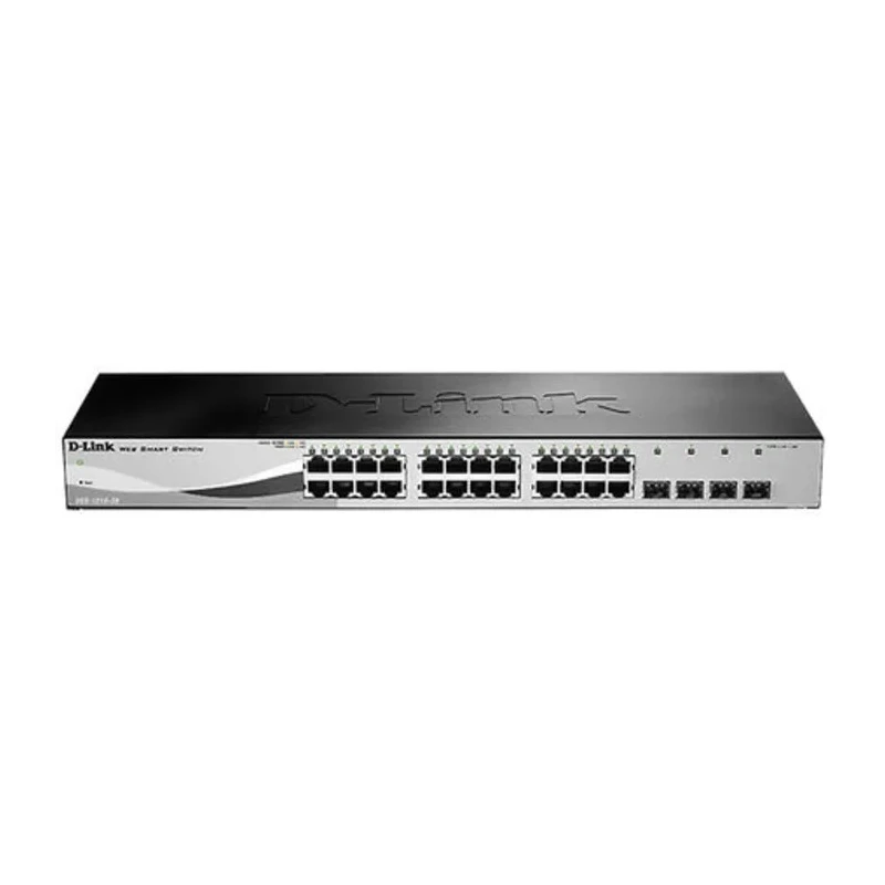 D-Link 28-Port Gigabit Smart Managed Ethernet Network Switch Rack Mount DGS-1210-28