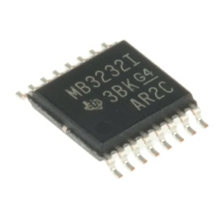 Texas Instruments Line Transceiver, Driver & Receiver, 16-Pin TSSOP, Surface Mount, MAX3232IPW