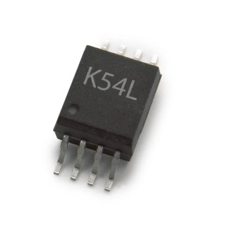 Broadcom DC Input 2-Channel Optocoupler, Surface Mount, 8-Pin SO, Maximum Forward Voltage 1.55V, ACPL-K54L-560E