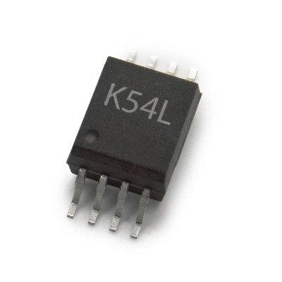 Broadcom DC Input 2-Channel Optocoupler, Surface Mount, 8-Pin SO, Maximum Forward Voltage 1.55V, ACPL-K54L-560E
