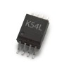 Broadcom DC Input 2-Channel Optocoupler, Surface Mount, 8-Pin SO, Maximum Forward Voltage 1.55V, ACPL-K54L-560E