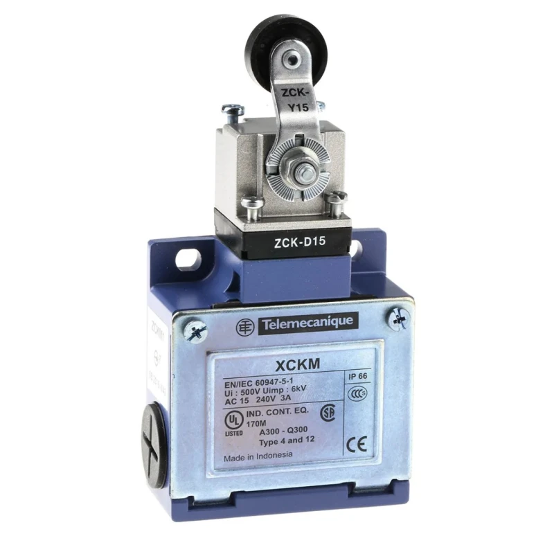 Telemecanique Sensors Roller Lever Limit Switch, 1 NO/1 NC, IP66, Zamak Housing, 240V AC 3A 