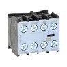 WEG Auxiliary Contact Block 4 Contacts, 2 NC/2 NO, Front Mount, Screw Terminal, 10A, 690V AC BFC0-22