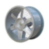 Duct Mounted Fan Grey Silver 36 Inch