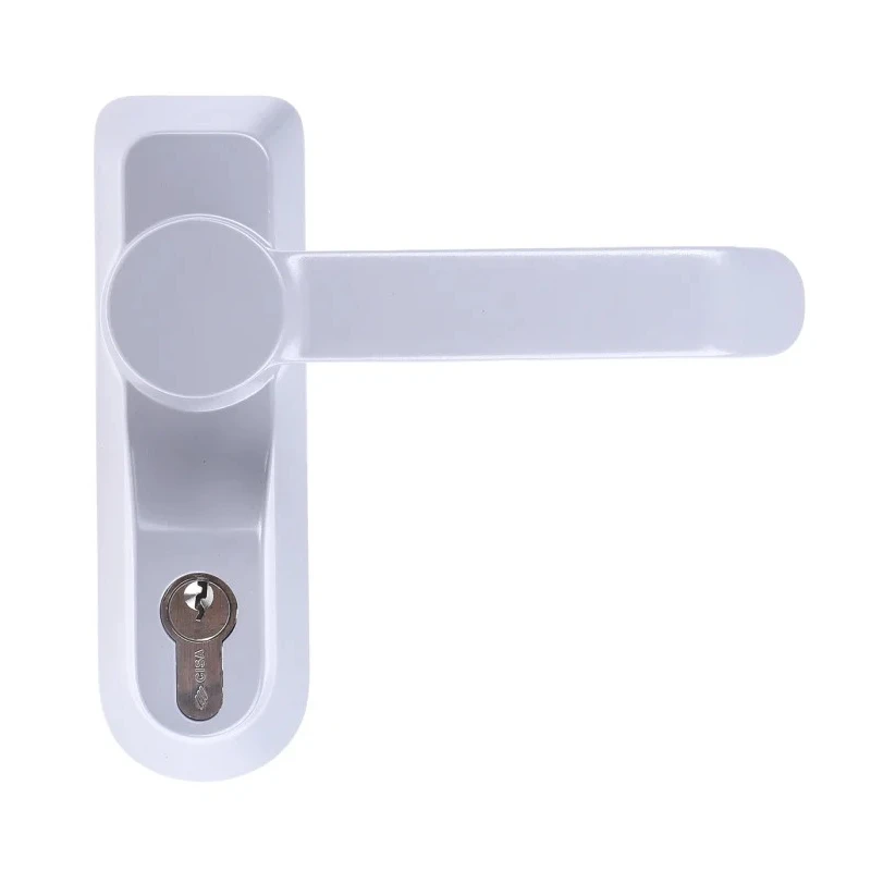 Briton Emergency Door Opener 1 Point Compatible, Double Doors, Metal/Wood, Steel Lever, 1413.LE.SE