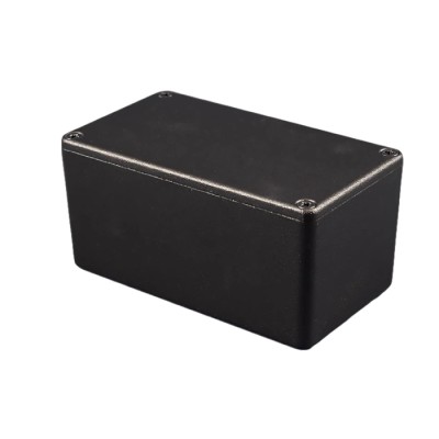 Hammond Black, Natural Aluminium Enclosure IP66, IK08, 97 x 250.2 x 250.2 mm 