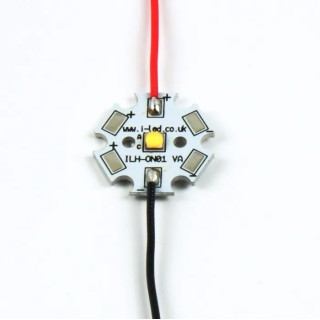 Intelligent LED Solutions OSLON Signal Circular LED Array, Green, 1 LED, 97lm, 1.2A, 0.93W ILH-SG01-SITG-SC221-WIR200.