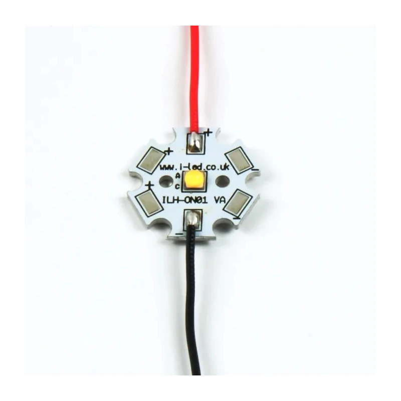 Intelligent LED Solutions OSLON Signal Circular LED Array, Green, 1 LED, 97lm, 1.2A, 0.93W ILH-SG01-SITG-SC221-WIR200.