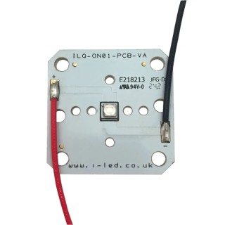 Intelligent LED Solutions OSLON Signal Circular LED Array, 1 White LED, 130lm, Solder, Onboard ILQ-SG01-SIWH-SC221-WIR200.