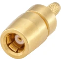 Rosenberger 59 Series SMB Coaxial Cable Connector Female, 50 Ω, Straight Crimp 59K106-102L5