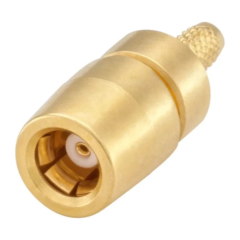 Rosenberger 59 Series SMB Coaxial Cable Connector Female, 50 Ω, Straight Crimp 59K106-102L5