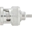 Rosenberger BNC Coaxial Connector Cable Male, 75 Ω, Straight, Crimp, RG179/RG187, White Bronze, Gold Contacts, 71S107-802N5