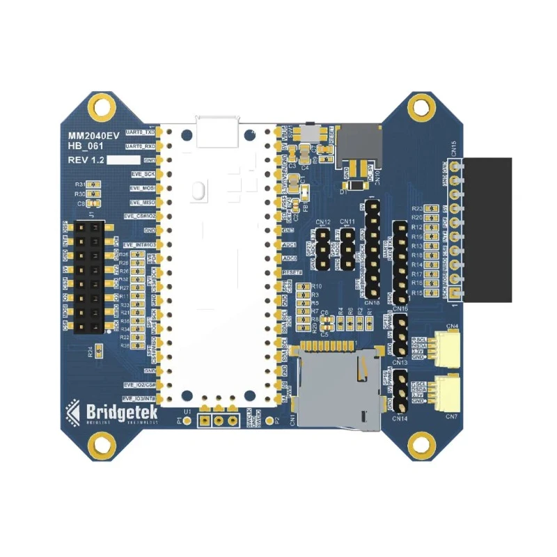 Bridgetek Pico Adapter Board for Raspberry Pi 1.0, RP2040 Processor, MM2040EV