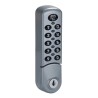 Euro-Locks a Lowe & Fletcher group Company Zinc Electronic Powder Coated Silver Code Lock 3780827