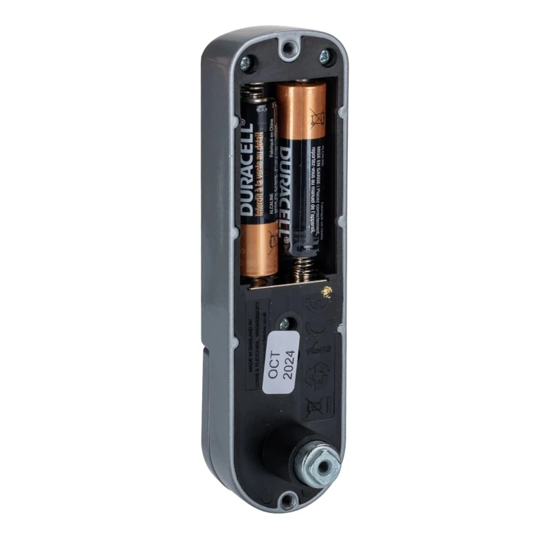 Euro-Locks a Lowe & Fletcher group Company Zinc Electronic Powder Coated Silver Code Lock 3780827