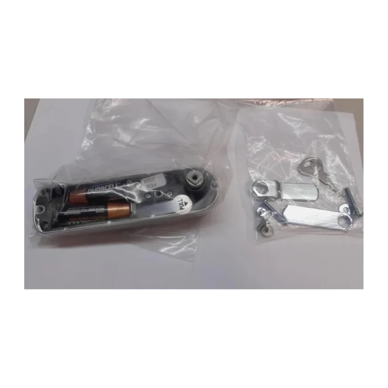 Euro-Locks a Lowe & Fletcher group Company Zinc Electronic Powder Coated Silver Code Lock 3780827
