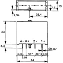 Celduc SE-SS Series Solid State Relay PCB Mount 3A 60V DC Load, 40V DC Control SSC24306