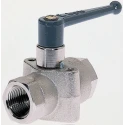 Legris Brass Threaded 2-Way G Ball Valve, Female Inlet & Outlet, 25.4mm, Model 6402 23 34