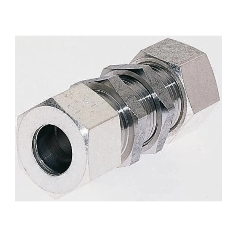 Legris Stainless Steel Pipe Fitting, Straight Hexagon Coupler, -40°C to 250°C, RoHS, Model 1816 06 00