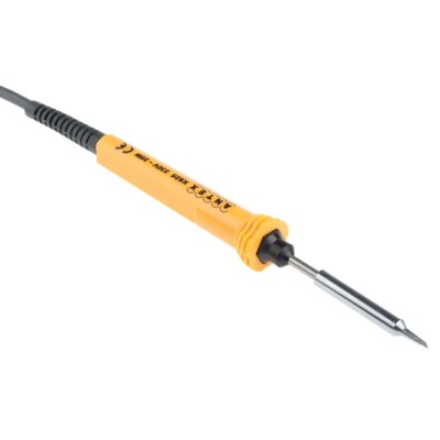 Antex Electronics Electric Soldering Iron 230V, 25W, Silicone Cable, UK Plug S58J470