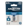Ansmann AA Nickel Metal Hydride Rechargeable Battery 2.85 Ah 1.2V Pack of 2 5035082